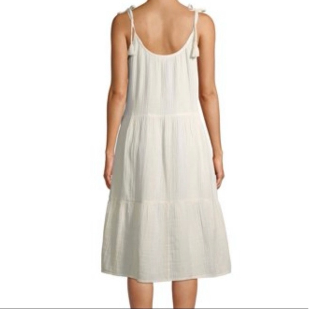 TIME AND TRU Gauzy Cotton Tiered Summer Dress XXL 20 - Picture 2 of 10